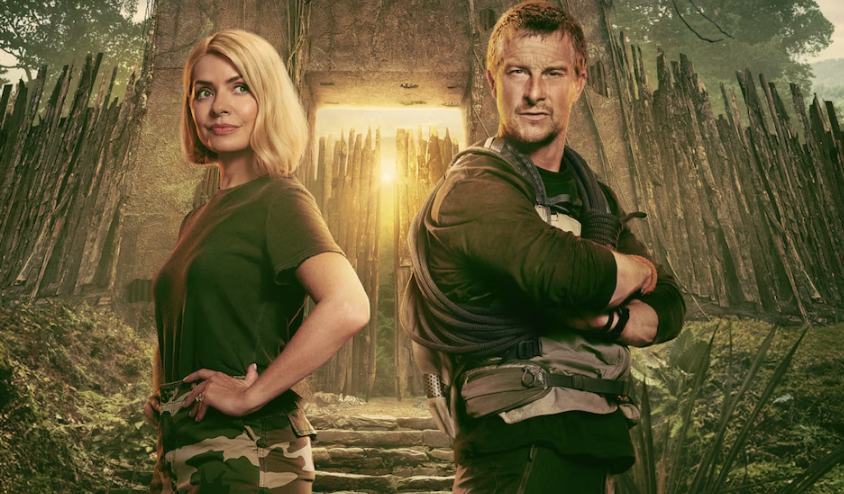 BritishTalks's tweet photo. Holly #Willoughby and Bear #Grylls lead #Netflix's extreme '#BearHunt' https://t.co/LUX4wmNT4s https://t.co/nkm0Lb2XYt
