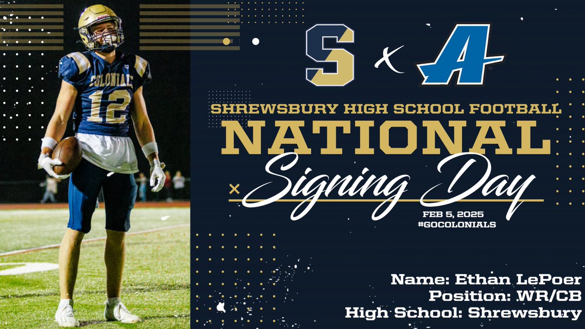 Shrewsbury Public Football tweet media