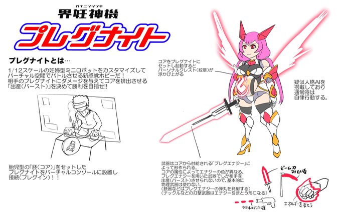 #刺さる人に届け一次創作祭り
バトル妊婦ホビーだ 