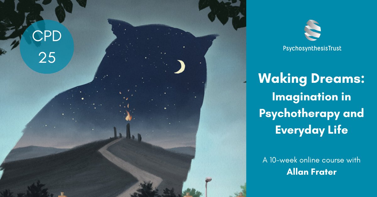 Psychosynthesis Trust (@theptrust) on Twitter photo We share the upcoming workshop series, Waking Dreams, hosted by author and psychotherapist, <a href="/wakingdreams20/">AllanFrater</a>
Beginning on the 17th of February, this course uncovers how to cultivate a more imaginative life and the various benefits by doing so.
Book here: psychosynthesistrust.org.uk/event/waking-d… We share the upcoming workshop series, Waking Dreams, hosted by author and psychotherapist, <a href="/wakingdreams20/">AllanFrater</a>
Beginning on the 17th of February, this course uncovers how to cultivate a more imaginative life and the various benefits by doing so.
Book here: psychosynthesistrust.org.uk/event/waking-d…