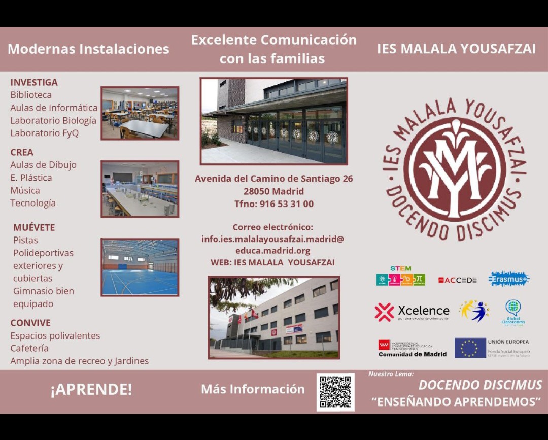 EdPublicaTablas's tweet image. IES Malala Yousazfai