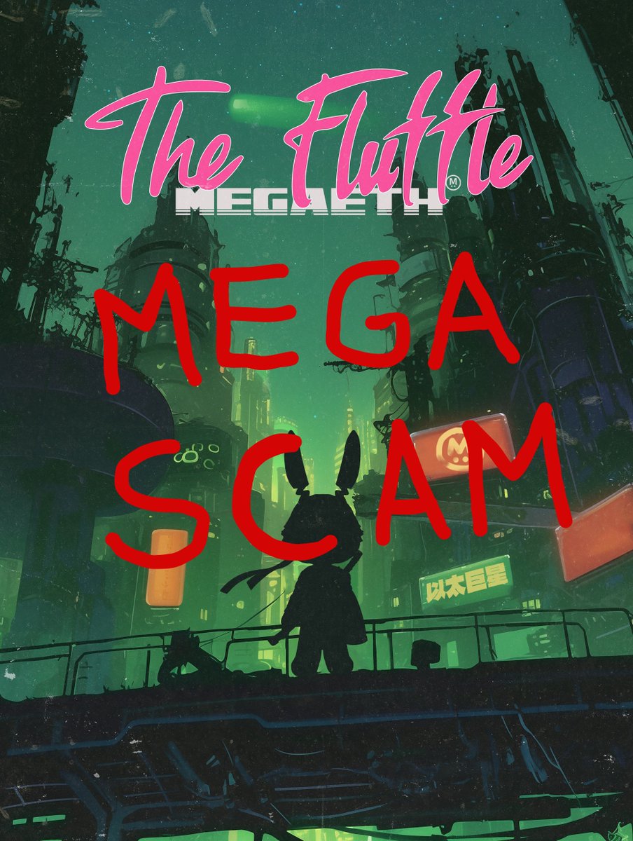 MegaETH? More like MegaSCAM

After extensive research and dd i have decided i will not mint this MegaETH Fuffle cashgrab mint.

Let me explain why:

- 1 ETH mint price (really? in this market?)

- 80K whitelists, 5K mints (no thanks, I'm not spending $3k gas on another failed