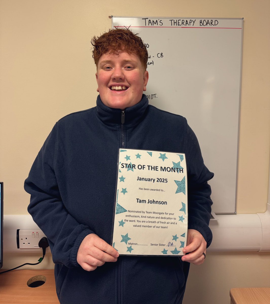 Larissa Heard (@heardlarissa) on Twitter photo Congratulations to our wonderful Therapist Tam, who has been awarded the Star of the Month on Moorgate Ward ๐ โค๏ธ <a href="/SarahPickbourne/">Sarah Pickbourne</a> <a href="/Nickymetty/">Nicky Metcalfe</a> <a href="/cathallen0709/">Catherine Allen</a> <a href="/UHP_NHS/">University Hospitals Plymouth NHS Trust</a> Congratulations to our wonderful Therapist Tam, who has been awarded the Star of the Month on Moorgate Ward ๐ โค๏ธ <a href="/SarahPickbourne/">Sarah Pickbourne</a> <a href="/Nickymetty/">Nicky Metcalfe</a> <a href="/cathallen0709/">Catherine Allen</a> <a href="/UHP_NHS/">University Hospitals Plymouth NHS Trust</a>
