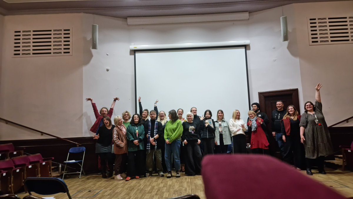 Big Imaginations network kicked off 2025 with an inspiring away day on Jan 30th, hosted by Bolton Library &amp; Museum. Artist Adam Blake sparked discussions on saving the arts. A huge thank you to Caroline Hall and the team for a fantastic day! #BigImaginations #ArtsNetwork #Theatre