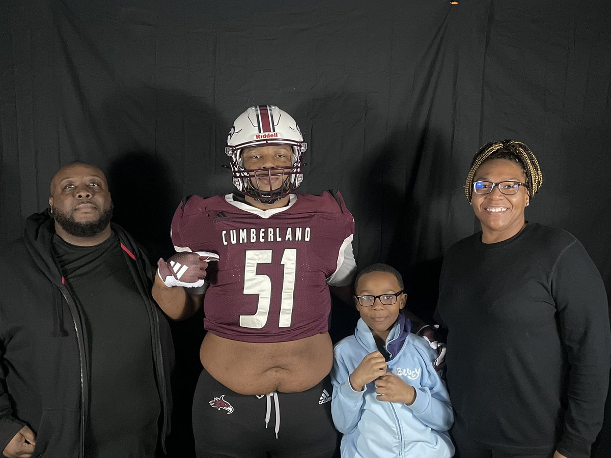 CJ Williams (@cjwilliams_01) on Twitter photo I Am Proud to Announce My Official Commitment to Cumberland University to Continue My Academic and Athletic Career. #GOPHOENIX #AGTG
<a href="/CoachSHenry16/">Shawn Henry</a> <a href="/TimMathisCU/">Tim Mathis</a>
<a href="/BobbyBrownCU/">Bobby Brown</a>
<a href="/CumberlandFB/">Cumberland University Football</a>
<a href="/WMajorWright/">Major Wright</a> I Am Proud to Announce My Official Commitment to Cumberland University to Continue My Academic and Athletic Career. #GOPHOENIX #AGTG
<a href="/CoachSHenry16/">Shawn Henry</a> <a href="/TimMathisCU/">Tim Mathis</a>
<a href="/BobbyBrownCU/">Bobby Brown</a>
<a href="/CumberlandFB/">Cumberland University Football</a>
<a href="/WMajorWright/">Major Wright</a>