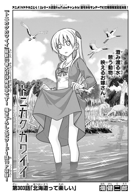本日発売サンデー10号!
トニカクカワイイは303話!

北海道・釧路からお届け中! 