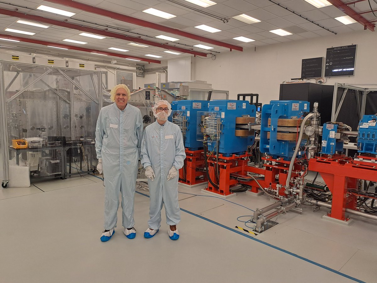 📢 International Program Officer Dr. Andrew Greenwood from Air Force Office of Scientific Research visited <a href="/ELI_laser/">ELI</a> to Advance Groundbreaking Research in Generation of Relativistic Plasma and Magnetic Fields. This is a step forward in collaborative research between ELI and USA.