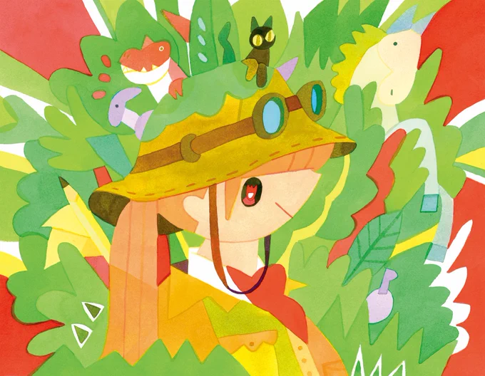 アクリリックインクで描いてます! #刺さる人に届け一次創作祭り 