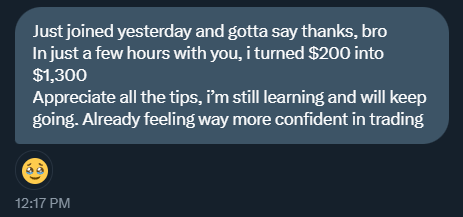 STAY LOCKED IN

$15 to $15,000 started yesterday

new opportunities pop up every day
and this person seized them

58/300 joined - more spots available

if you want in: like, rt, and drop a comment

invites dropping to followers only