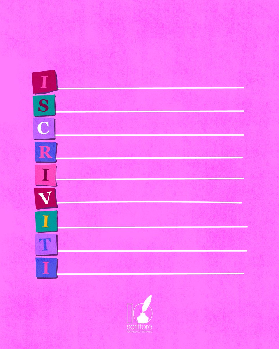 Non solo un'acrostico, ma un vero proprio suggerimento! 😉