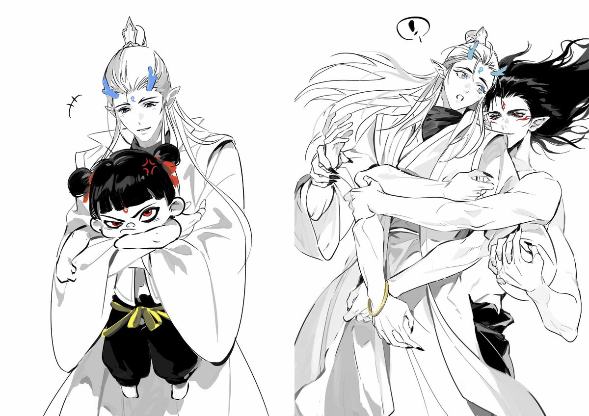 felicityshifu's tweet photo. The benefits of having six hands.6只手有6只手的好处。#哪吒之魔童闹海 #oubing #AoBing #敖丙 #哪吒 cr:WB   谷谷光 https://t.co/gvs9OAiAgT
