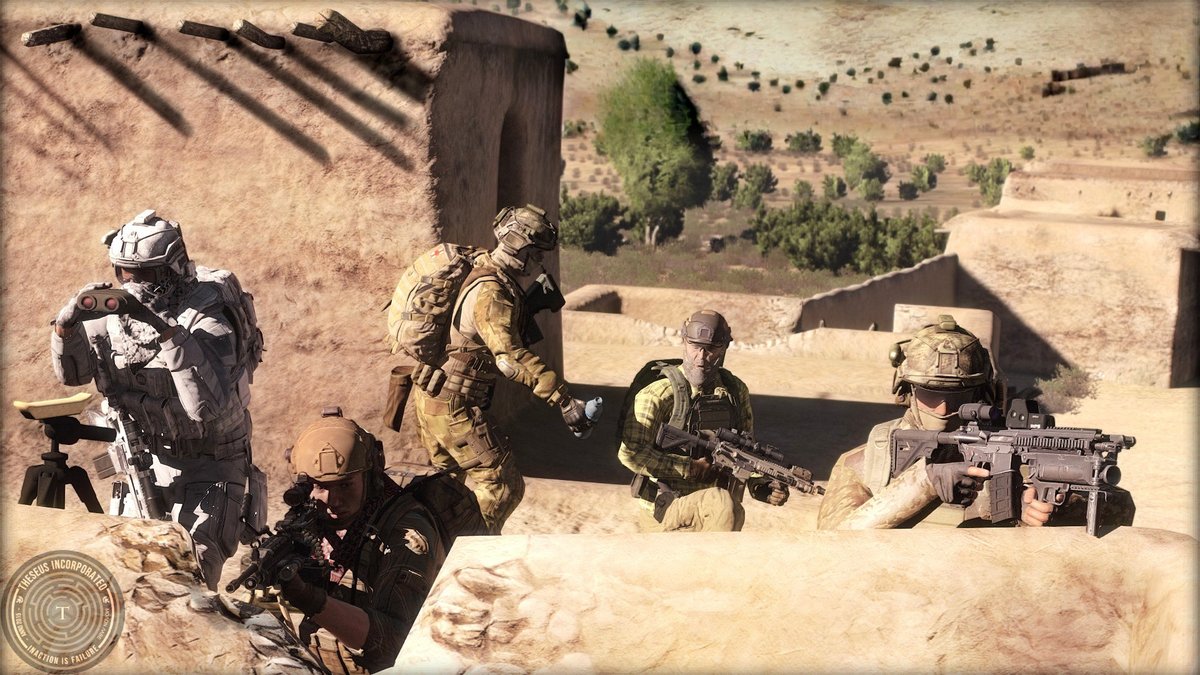TheseusInc's tweet image. Contract: BOHICA

Theseus was tasked with extracting a recon team after their comms went dark. Upon arrival, we uncovered betrayal within their ranks and engaged hostile forces while securing the survivors and fallen.

#Arma3 #ArmaPhotography @ArmaPlatform