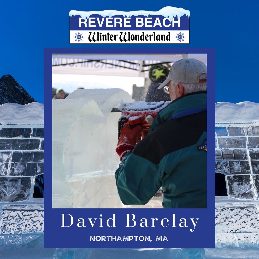 Meet David Barclay! David Barclay is an artist, photographer, and ice sculptor living in Northampton, MA, and Southwestern France. He has been carving competitively for 7 years, is an organizer of the Northampton Ice Art Festival, and has helped 4 communities design their ligh...