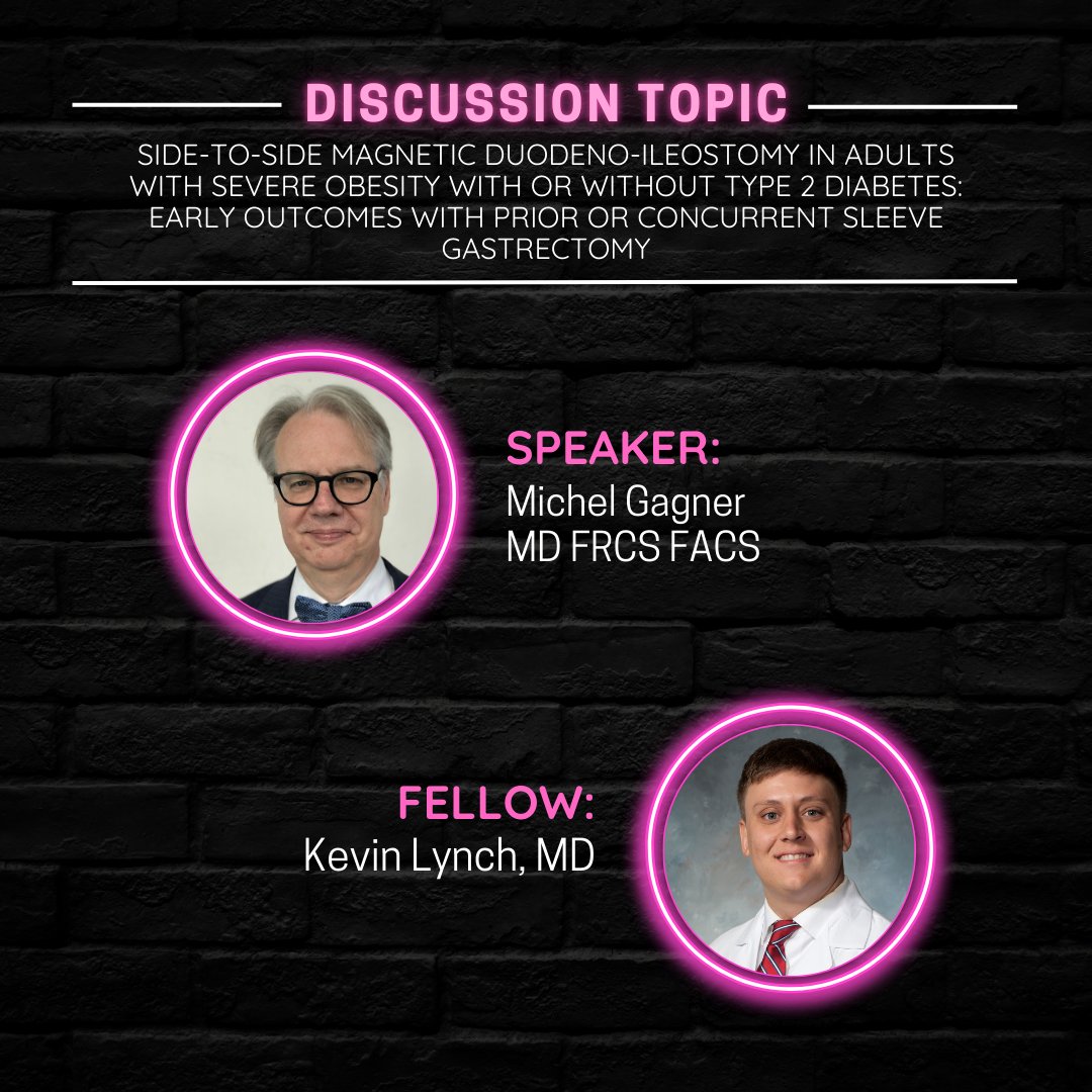 Join us on Thursday, February 27th for our next Bariatric Happy Hour! This month we will hear from speaker Michael Gagner,  MD FRCS FACS, and Kevin Lynch, MD. Register today: ow.ly/LQpR50USrrR