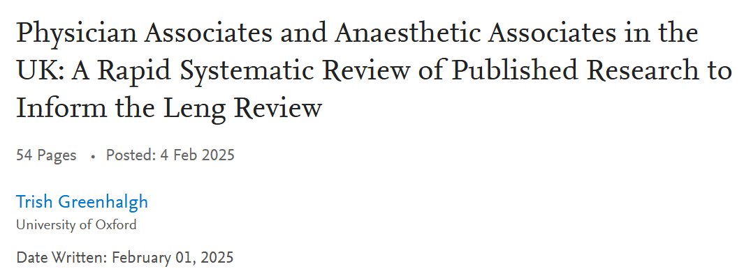 cannula_service's tweet image. A systematic review of MAP research by the amazing @trishgreenhalgh.
Currently shared as a pre-print a/w publication, I'll summarise her findings.
A 🧵
1/18