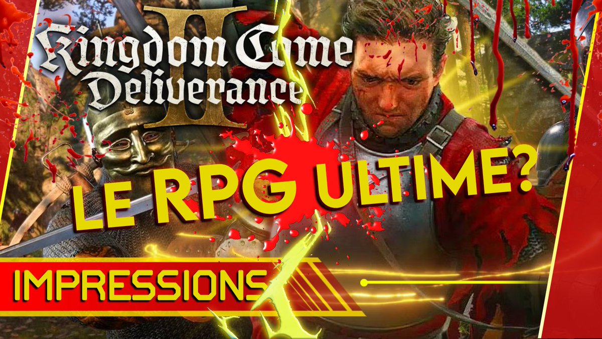 👑Kingdom Come Deliverance 2 est-il le RPG médiéval ULTIME? 

🤔S'il y a bien une chose qu'on ne peut lui enlever, c'est sa force de proposition. Cela est-il pour autant suffisant?

Ma réponse après plus de 50 heures de jeu 
⬇️⬇️⬇️
youtube.com/watch?v=uTaKH7…