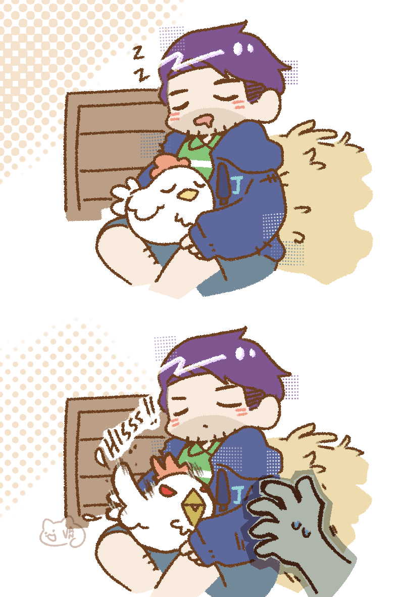 Scary chicken privilege 🐔

#StardewValley #stardewvalleyshane #StardewValleyFanart