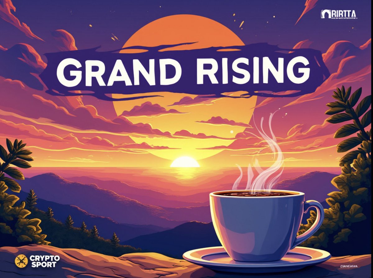 CryptoSport369's tweet photo. Grand Rise ✖️ https://t.co/ux4qDNR7Vj