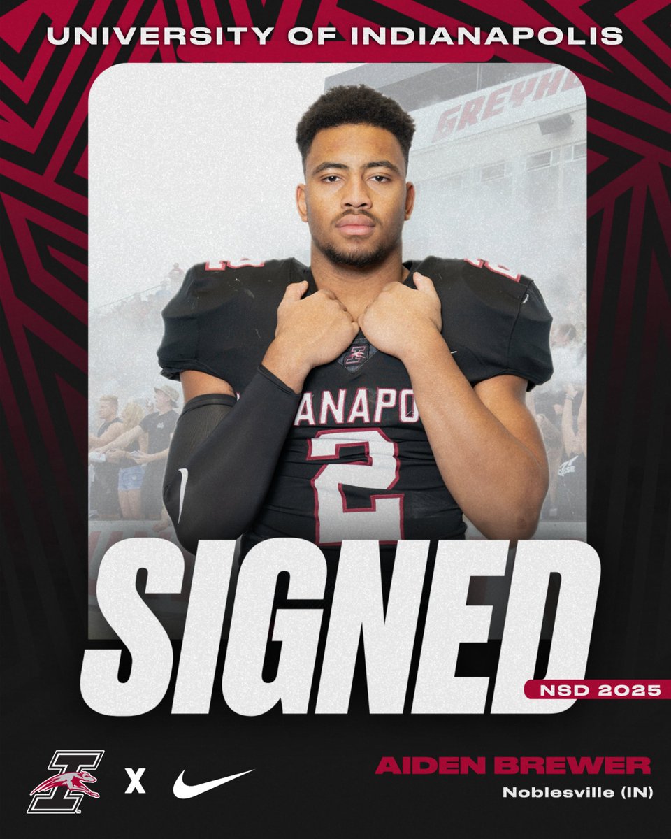 UIndy Football (@uindyfb) on Twitter photo Welcome 2⃣TheHound5⃣‼️
👤 <a href="/aidenbrewer_2/">Aiden brewer</a>
🏈 Noblesville (IN)
🎞️ tinyurl.com/52aueuh3
#GoHounds | #TogetherWeWin Welcome 2⃣TheHound5⃣‼️
👤 <a href="/aidenbrewer_2/">Aiden brewer</a>
🏈 Noblesville (IN)
🎞️ tinyurl.com/52aueuh3
#GoHounds | #TogetherWeWin