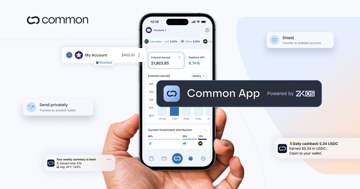 qetenu's tweet photo. Common 2.0: Financial Privacy. On Any Chain.

By $AZERO @Aleph__Zero 

Thread 🧵