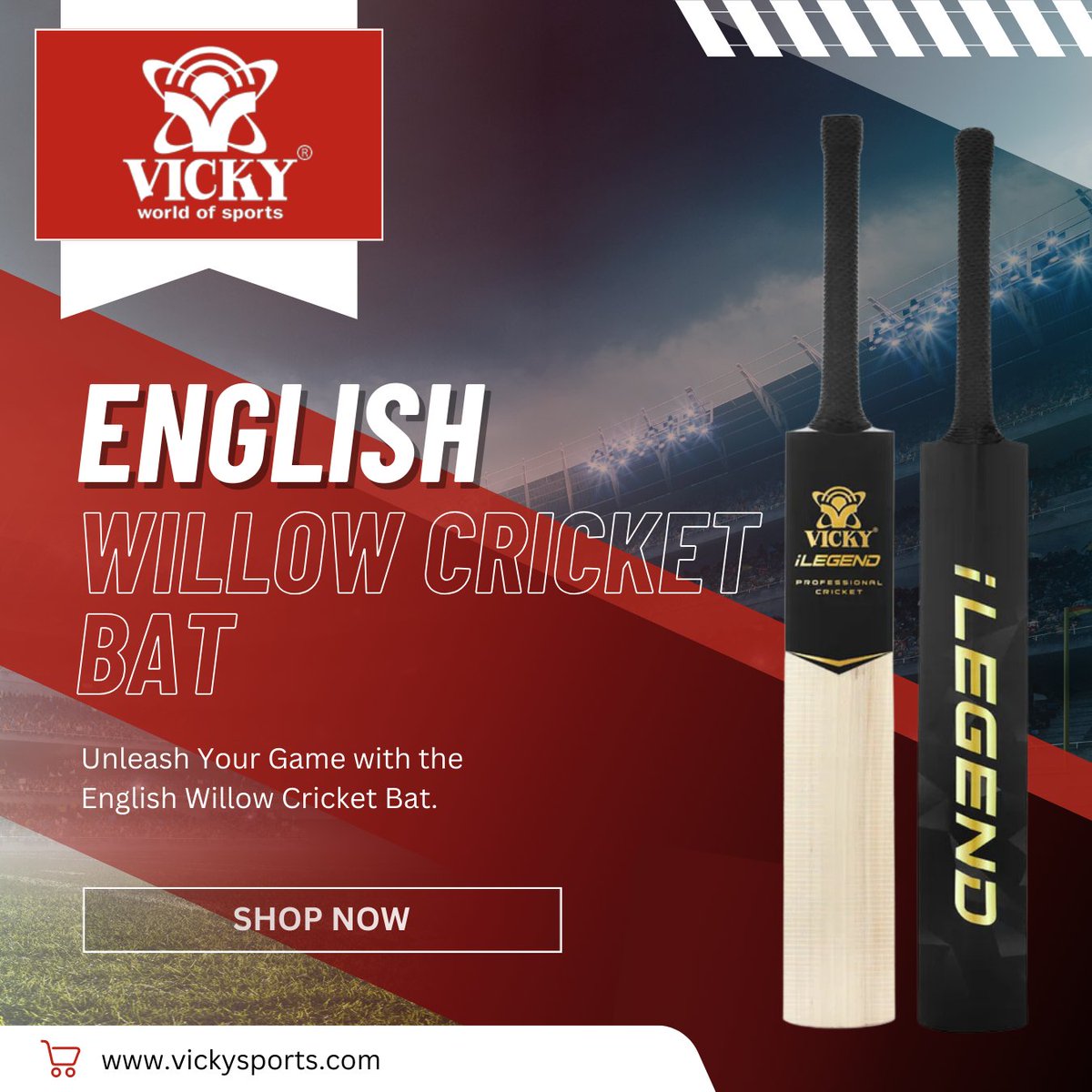 VickySportsShop's tweet photo. Dominate the #pitch with a Vicky Sports English Willow Cricket Bat! Designed for #powerful strokes and precision, it's the ultimate choice for every #cricket enthusiast. 🏏🔥

✅📞 : +91-7895663374
✅ 𝐂𝐥𝐢𝐜𝐤: https://t.co/jPgpEXR9vc

#EnglishWillow #CricketBats #VickySports https://t.co/r3hZEDhYsv