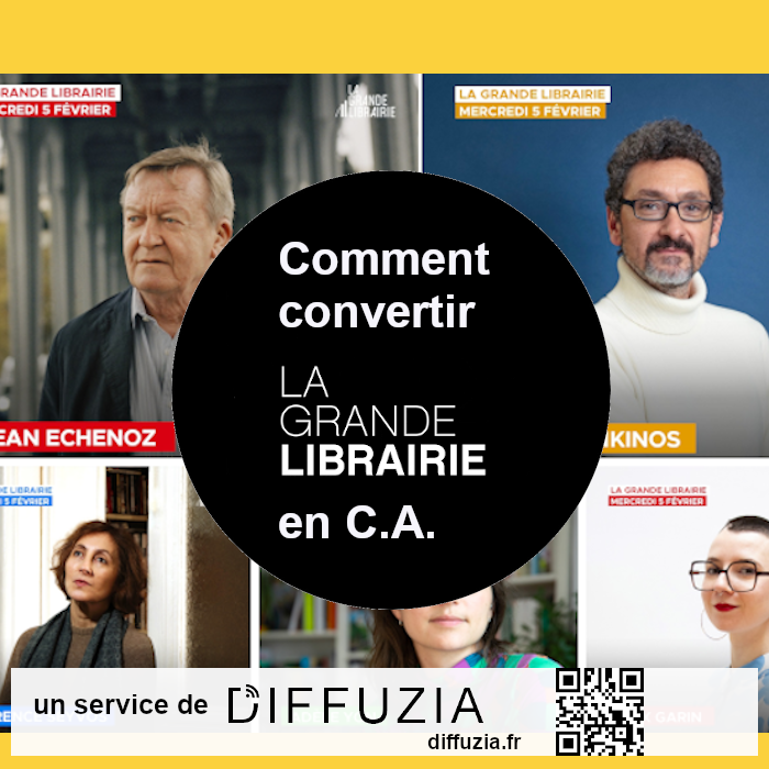DiffuziaContact's tweet image. Comment convertir La Grande Librairie en chiffre d'affaires pour votre librairie :
dfza.fr/kt8v