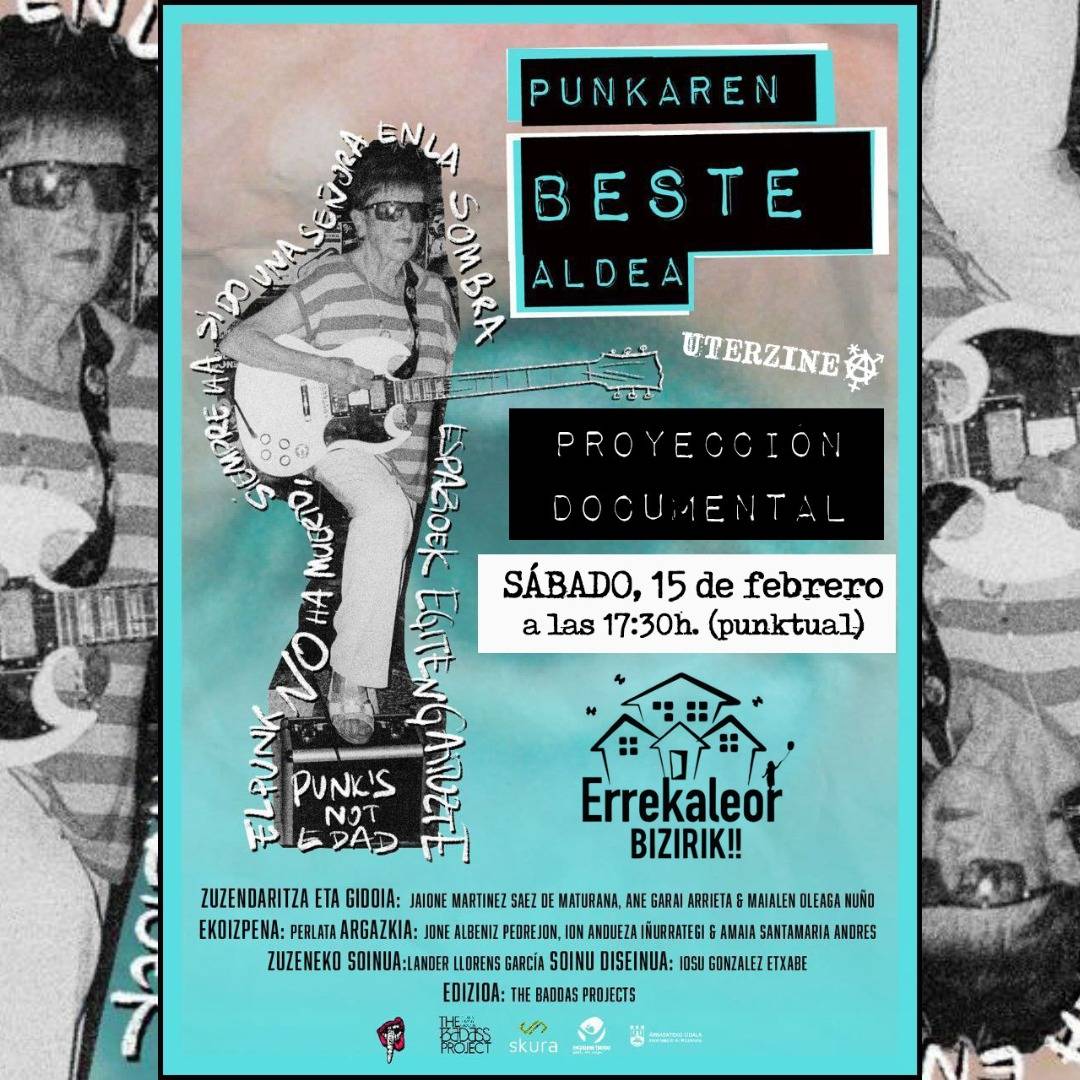 Errekaleor's tweet image. ⚡Otsailaren 15ean  Kontramemoria Jardunaldiak Errekaleorren!⚡
📽️ 17:30: &quot;Punkaren Beste Aldea&quot; dokumentala
📖 18:30: &quot;Contramemoria: una historia oral de más de cuatro décadas punkis y feministas&quot; liburu aurkezpena
🎤 20:00: kontzertuak:  Merak, Misoginia eta Belaño! 
🖤❤️‍🔥🖤