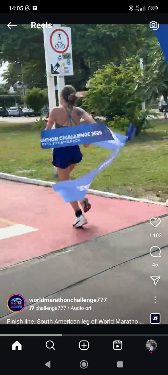 Estefi Unzu (<a href="/Verdeliss_/">Verdeliss</a>) acaba de ganar en Brasil su sexta marathon consecutiva. 💥
Para situar lo que está haciendo la campeona de España de 100k:
El martes ganó en Madrid
El lunes venció en Dubai
El domingo en Australia 
El sábado en Sudáfrica 
El viernes en la Antártida... 🤐