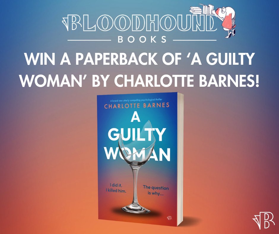 WIN A COPY OF 'A GUILTY WOMAN' BY CHARLOTTE BARNES!
Enter now to be in with a chance to win a paperback of this utterly unmissable psychological thriller! 

I did it. I killed him. The question is why...

'Clever, dark and chilling.' - Reader review ⭐️⭐️⭐️⭐️⭐️