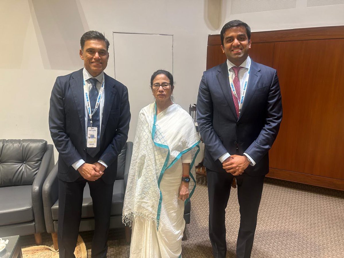 Parth Jindal (@parthjindal11) on Twitter photo Was great to hear the titans of the industry and the honorable and lovable didi <a href="/MamataOfficial/">Mamata Banerjee</a> speak at BGBS today - excited that Salboni will finally get the investment it has waited for so long - can’t wait to see a place I love very much thrive with large scale industrial Was great to hear the titans of the industry and the honorable and lovable didi <a href="/MamataOfficial/">Mamata Banerjee</a> speak at BGBS today - excited that Salboni will finally get the investment it has waited for so long - can’t wait to see a place I love very much thrive with large scale industrial