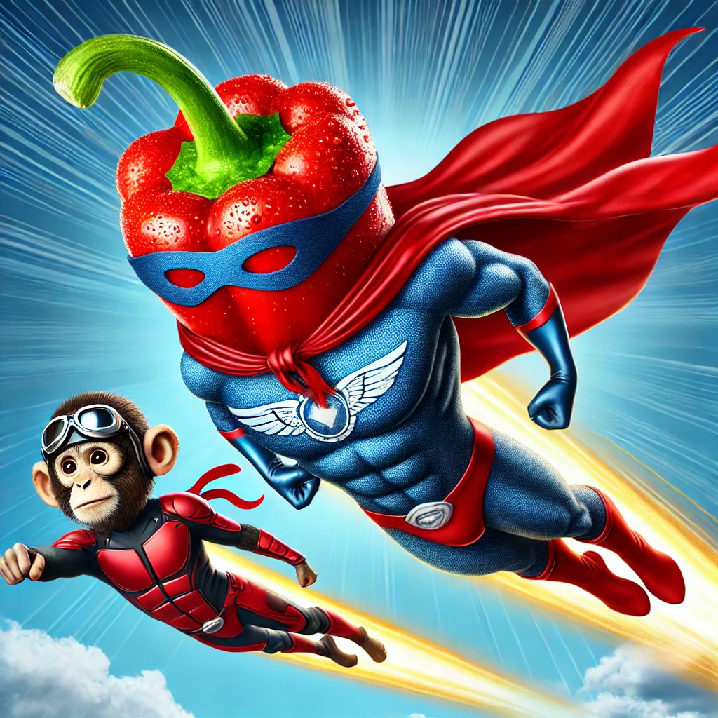 thiagoLaurean12's tweet photo. is there a pepper faster than Superman?
🌶️🔥
@FogoChain @CHOPPAtheSHARK @0xdoug https://t.co/dVDND2pv7X