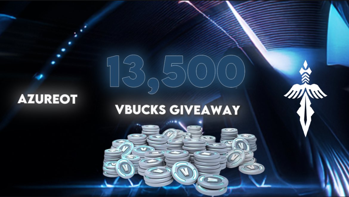 Fear_Azure's tweet image. 💸 13,500 V-Bucks Giveaway 

⚠️ Requirements:
- Follow @Fear_Azure 
- Like &amp;amp; Retweet this post
- Tag 3 people below 
- Follow our tiktok (linktree in bio)
- Join our discord (linktree in bio)
Results will be announced on Discord! ♥️ 

Goodluck to the winner!
#Giveaway