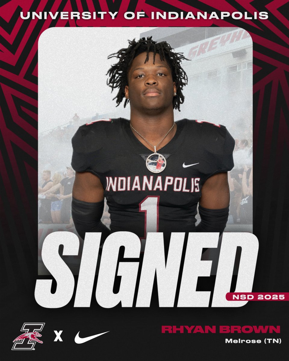 UIndy Football (@uindyfb) on Twitter photo Welcome 2⃣TheHound5⃣‼️
👤 <a href="/RhyanBrown9/">Rhyan Brown</a>
🏈 Melrose (TN)
🎞️ tinyurl.com/yemx4bny
#GoHounds | #TogetherWeWin Welcome 2⃣TheHound5⃣‼️
👤 <a href="/RhyanBrown9/">Rhyan Brown</a>
🏈 Melrose (TN)
🎞️ tinyurl.com/yemx4bny
#GoHounds | #TogetherWeWin