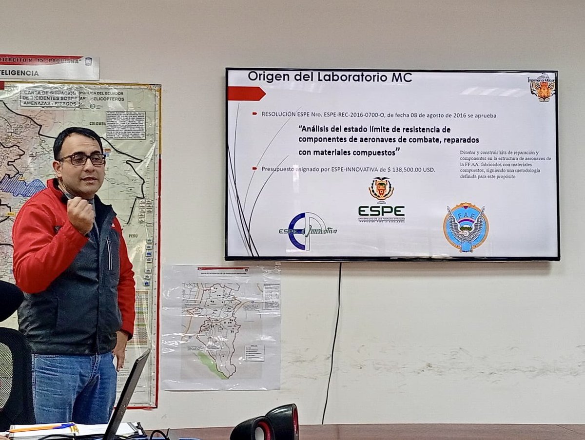 dcem_espe's tweet photo. El equipo técnico del DCEM visitó la Brigada Nro 15 para fortalecer el trabajo conjunto en mantenimiento, diseño y desarrollo tecnológico. Se presentaron proyectos y se definieron lineamientos para futuras colaboraciones.
ODS 9 (Innovación)
ODS 4 (Educación)
ODS 17 (Alianzas). https://t.co/pbt7SuzSF4