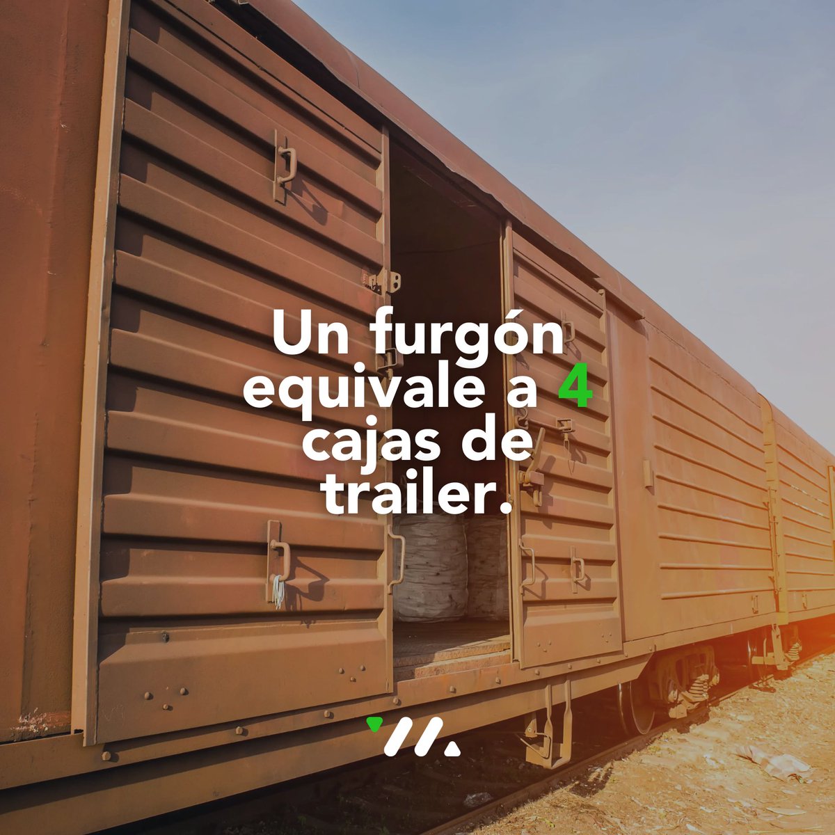 Con V Modal, un furgón hace el trabajo de 4 cajas de tráiler. Ahorra tiempo y recursos mientras transportas grandes volúmenes de mercancías. ✅

#IntermodalVMODAL 🛤 #FerrocarrilVMODAL 📞 WhatsApp 442-7949-900 📩 ventas@vmodal.mx