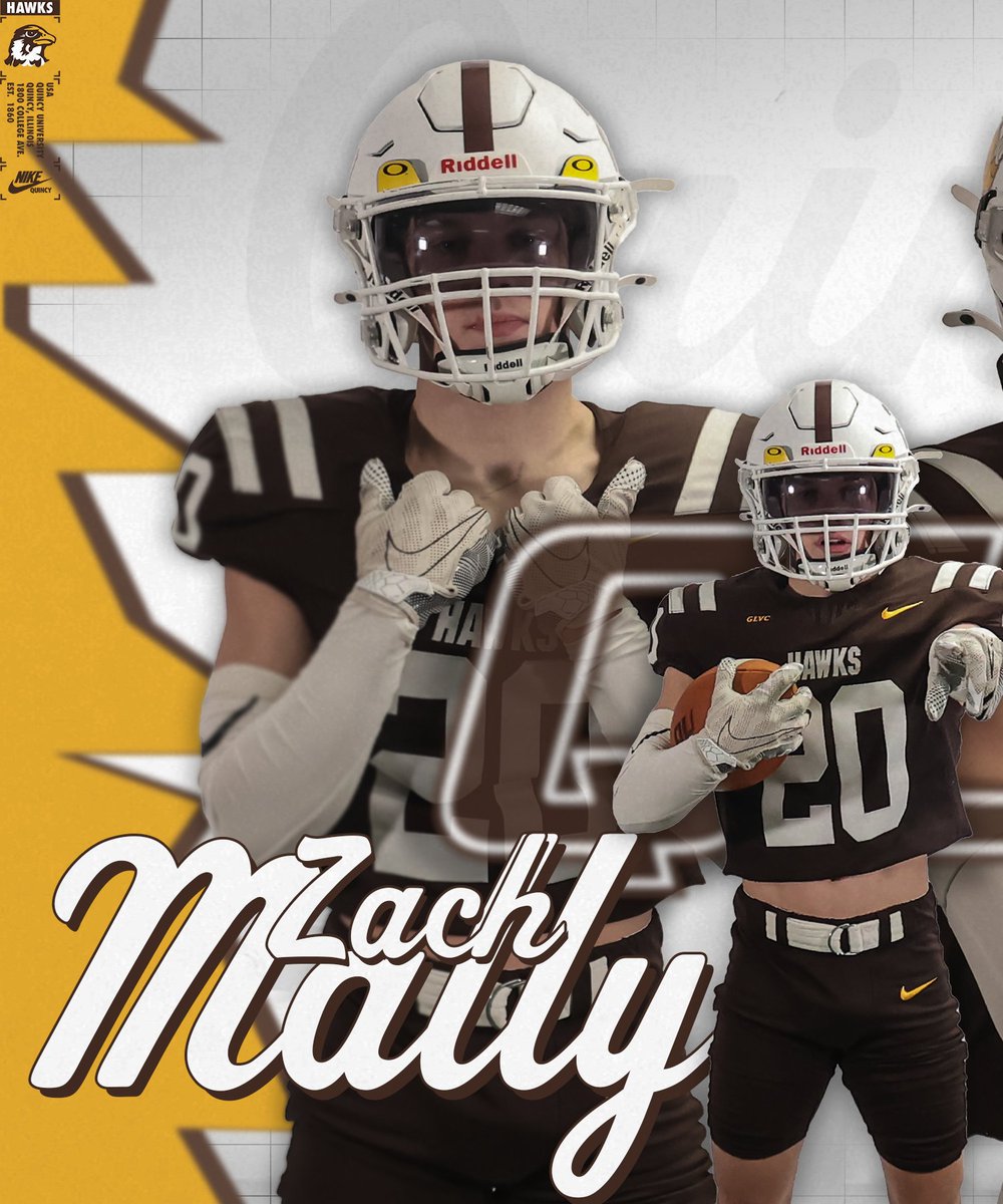 Quincy University Football tweet media