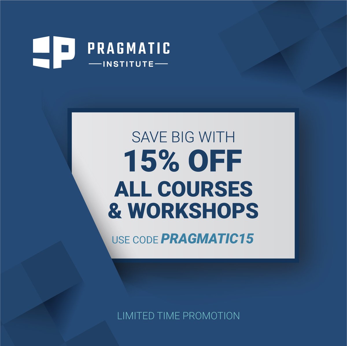 For a limited time, enjoy 15% off all courses and workshops with code PRAGMATIC15.

✅ Build better products → Foundations
✅ Master go-to-market strategy → Build &amp; Market
✅ Leverage AI in product → AI Training for Product Professionals

loom.ly/k8kPW6A