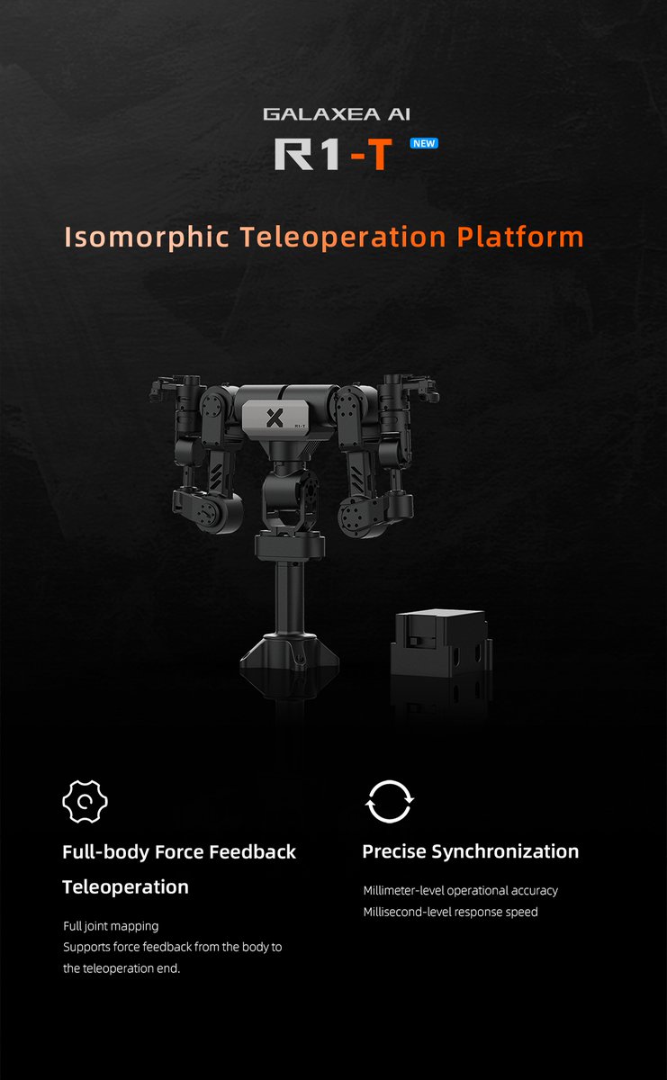 GalaxeaDynamics's tweet image. 🚀 New Launch: Galaxea R1 Series Robot 
We are excited to announce the official launch of the R1 Series, offering tailored robotic solutions for data collection, research, and real-world applications, ushering in a new era of intelligent robotics! 
#FutureForward2025 #EmbodiedAI…