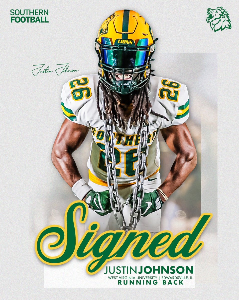 “Explosive transfer playmaker at running back who will make an instant impact”

Welcome to the Lion Family, Justin Johnson! 🦁

#NSD25 x #FAATE