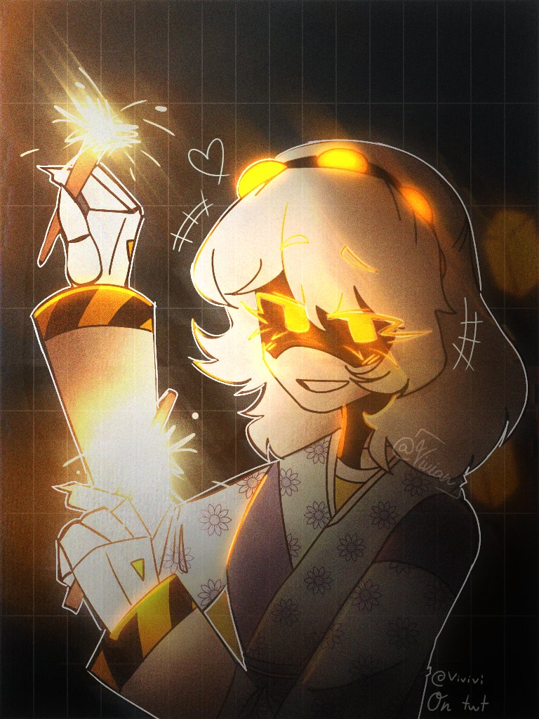 Sparklin_L1ghts's tweet image. She's so pretty I CANT.
\\anyway feel free to call out if the kimono looks off I don't want to disrespect.//
#SerialDesignationV #Murderdrones #Fanart #Glitchprod