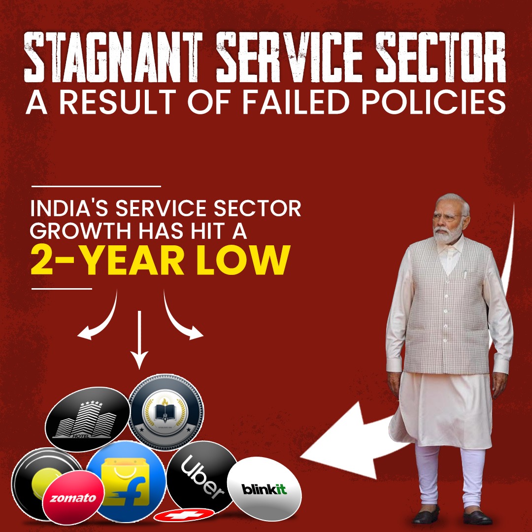 INCMumbai's tweet image. Modi Failed 👎

#NarendraModi 
#ServiceSector
#India
#Delhi
#Mumbai 
#Maharashtra