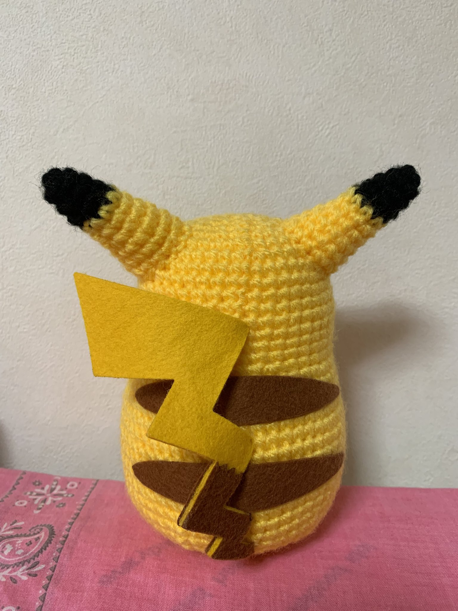 ピカチュウ あみぐるみ デジタルダウンロード かぎ針編みあみぐるみパターン