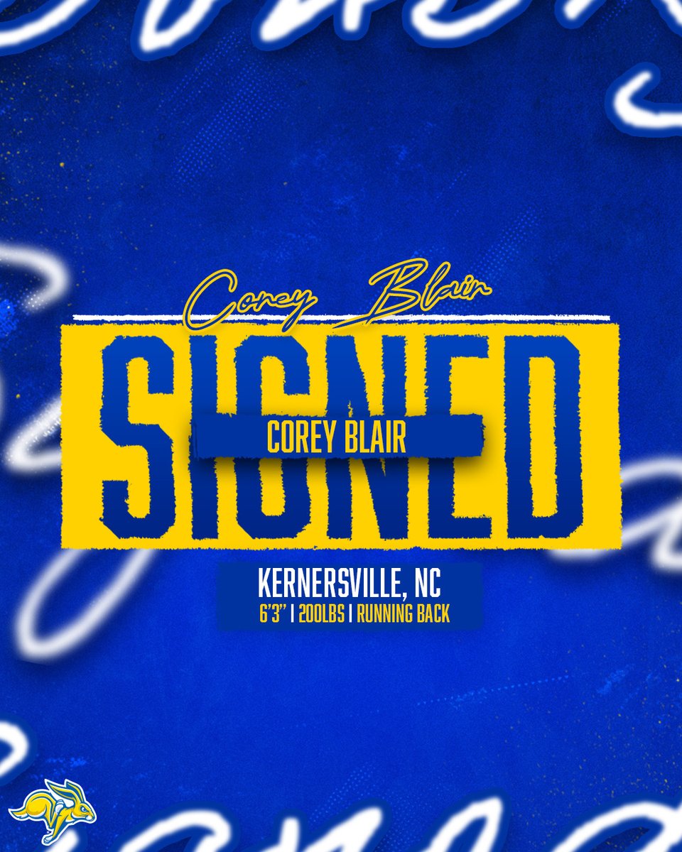Welcome Home, <a href="/MRTDATL/">Corey “Mister” Blair</a> 🔵🟡

#GoJacks🐰🏈