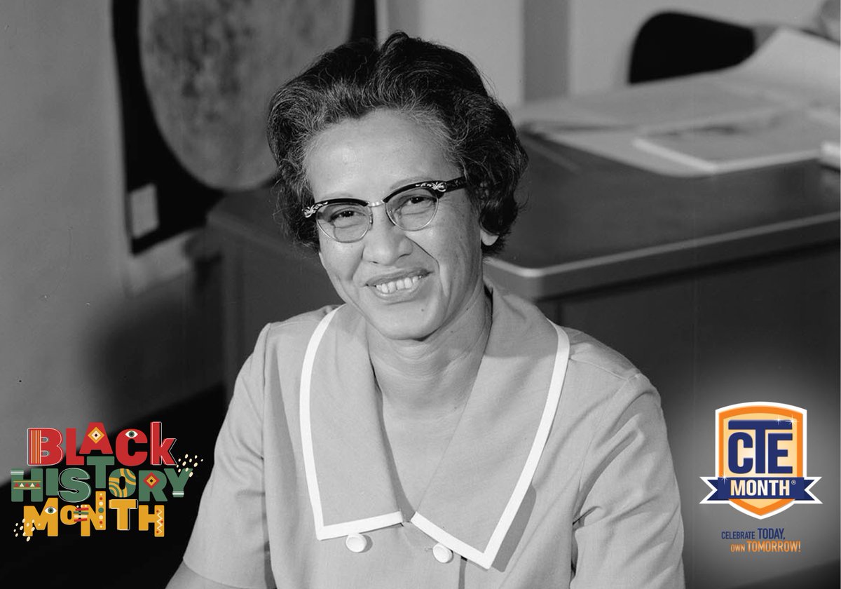 🚀✨ Celebrating #CTEMonth &amp; #BlackHistoryMonth ✨🚀

Meet Katherine Johnson, a trailblazing mathematician whose technical skills helped NASA reach the stars. Her calculations were crucial to the success of the Apollo missions, proving that STEM careers shape our future.