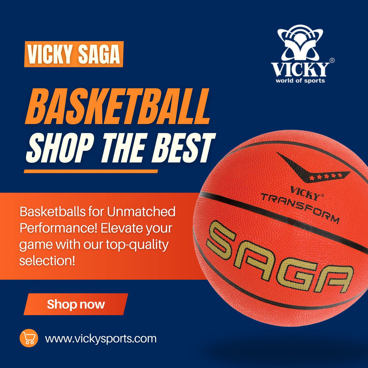 VickySportsShop's tweet photo. Dribble, shoot, and #score with Vicky Sports' top-quality basketballs! Get the best #grip &amp; bounce for a game-changing experience with our #basketballs. 🏀

✅📞 : +91-7895663374
✅ 𝐂𝐥𝐢𝐜𝐤: https://t.co/h7pO4RvgcZ

#BasketballLife #GameChanger #VickySports #Hoops #Basketball https://t.co/JCmXki5Tro