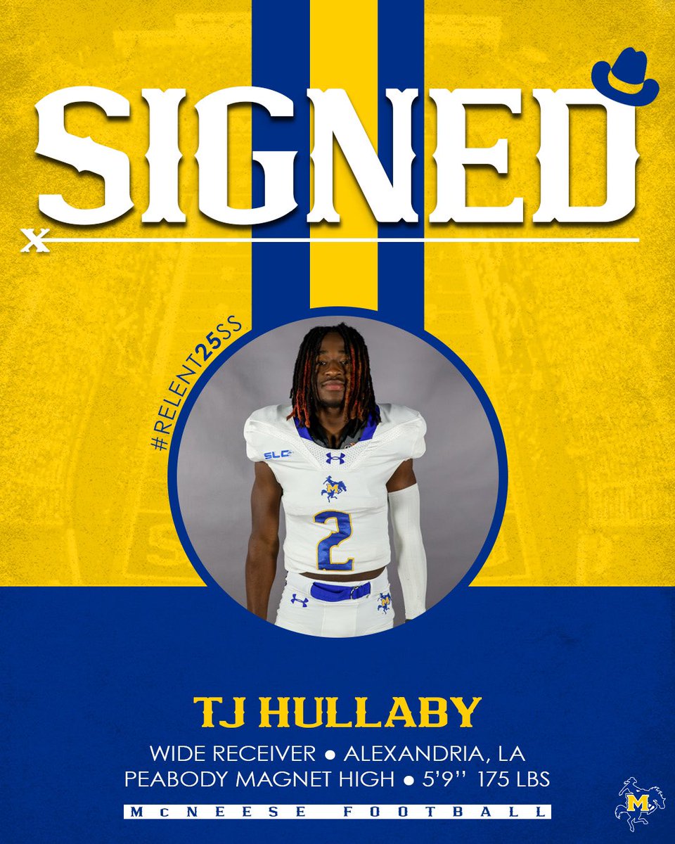 SIGNED✍️

Welcome to Cowboy Country, <a href="/TjHullaby7/">T2jeezy</a> 🤠

#GeauxPokes | #RELENT25SS