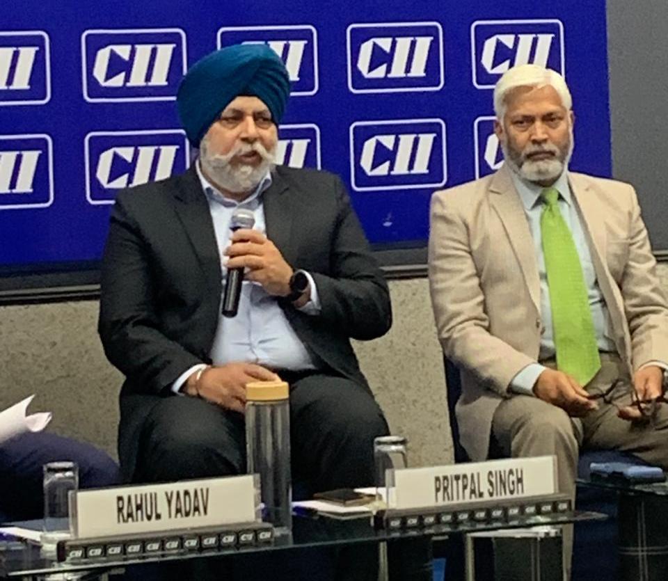 Sh. Pritpal Singh, Executive Director <a href="/PSCST_GoP/">Punjab State Council for Science and Technology</a>  participated in the panel discussion org. by <a href="/cii4nr/">CII Northern Region</a> on Navigating Climate Challenges, highlighting Punjab’s State-level initiatives for a #carbon-neutral future 
<a href="/PbGovtIndia/">Government of Punjab</a> <a href="/PritpalPSCST/">Pritpal Singh</a> 
 #ClimateAction #Sustainability #Actnow