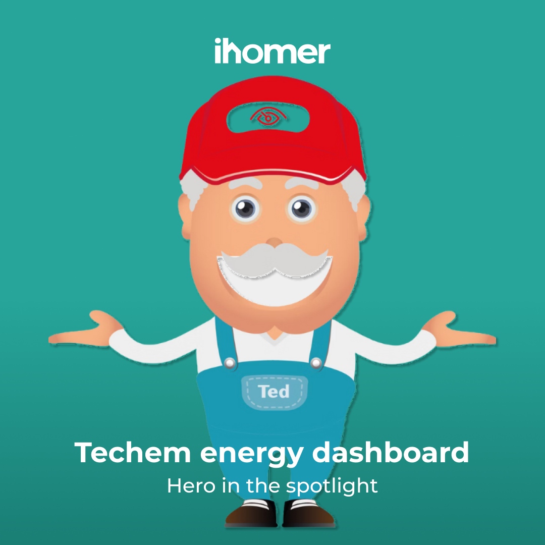 We hebben een nieuwe hero: 𝗠𝗶𝗷𝗻 𝗧𝗲𝗱! Het Techem Energy Dashboard geeft bewoners en complexbeheerders real-time inzicht in energieverbruik. Slimme analyses, serverless architectuur &amp; intuïtieve dashboards maken energiebeheer eenvoudiger. Lees meer op ihomer.nl/mijn-ted