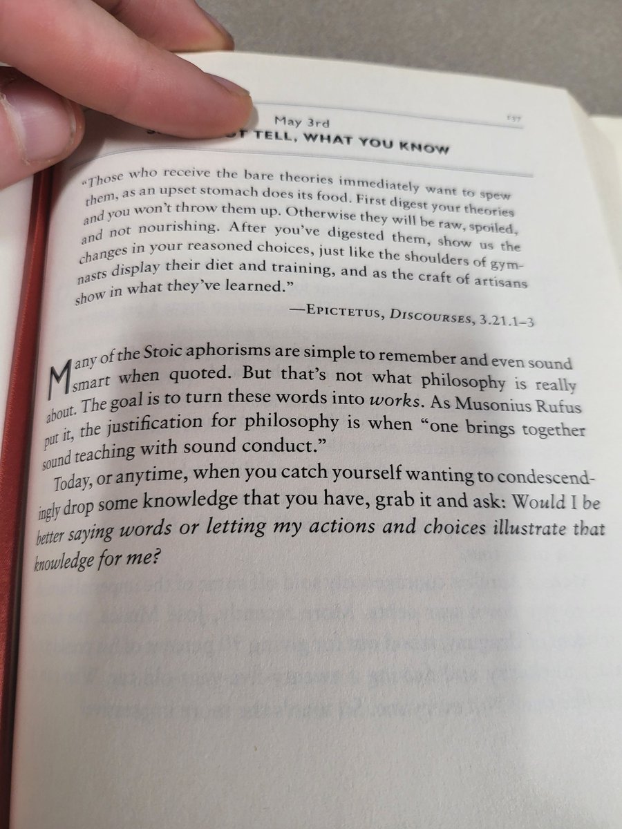 Guidelines for posting on 🐦
"Would I be better saying words or letting my actions and choices illustrate that knowledge for me?"