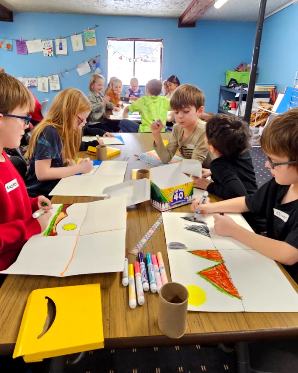 ctachargers's tweet photo. ⚡CTA Elementary hosted its first ever After-School Art Club on Tuesday, January 29th and it was a fabulous success!  Mrs. Cassie Bryant and Mrs. Rachael Rohne hosted students from 
Kindergarten through 5th grade and led them in a drawing lesson that the kiddos absolutely love... https://t.co/7CnyMTwEbS